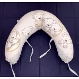 DOMBABY terhességi és szoptatós párna 30x120 cm MACIS BÉZS
