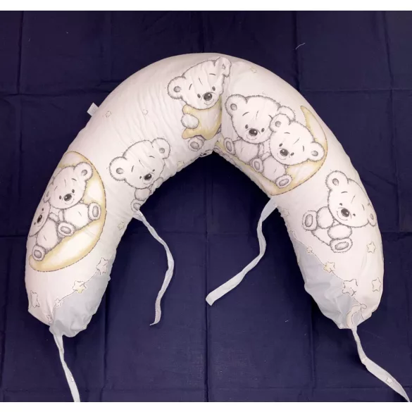 DOMBABY terhességi és szoptatós párna 30x120 cm MACIS BÉZS