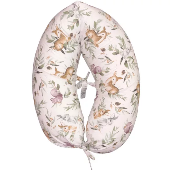 DOMBABY terhességi és szoptatós párna 30x120 cm ŐZIKE ZÖLD 