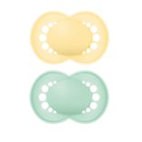 MAM játszócumi Original Unprinted szilikon 16hó dupla