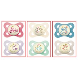 MAM játszócumi Original Night szilikon 2-6hó dupla