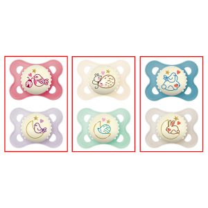 MAM játszócumi Original Night szilikon 2-6hó dupla