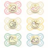 MAM játszócumi Perfect Night szilikon 2-6hó