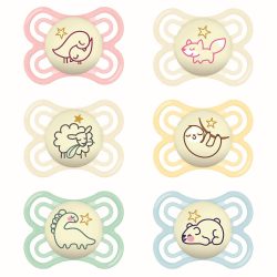 MAM játszócumi Perfect Night szilikon 2-6hó