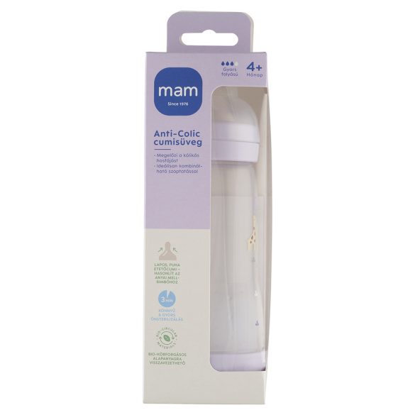MAM cumisüveg Anti-Colic Matt 320ml uni