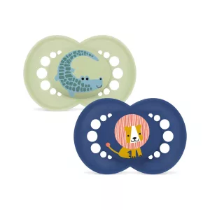 MAM játszócumi Original szilikon 6hó dupla fiú