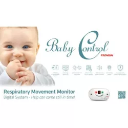   Baby Control Premium légzésfigyelő készülék 1 extra nagy lappal