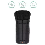 Fillikid bundazsák babakocsiba Eco big 1220-06 fekete