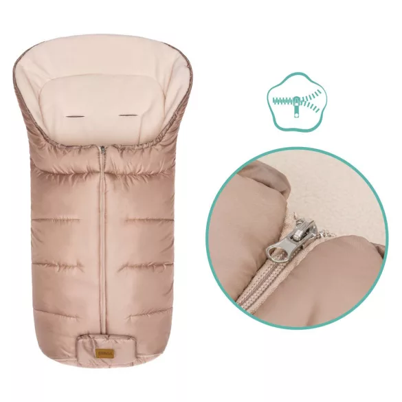 Fillikid bundazsák babakocsiba Eco big 1220-09 natúr