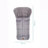 Fillikid bundazsák babakocsiba K2 6570-17 világosszürke