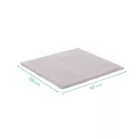Fillikid járóka Mia 95x95x68cm szürke 4021-07
