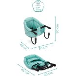 Fillikid Flexi asztali etetőszék  398-14 - -Menta melanzs