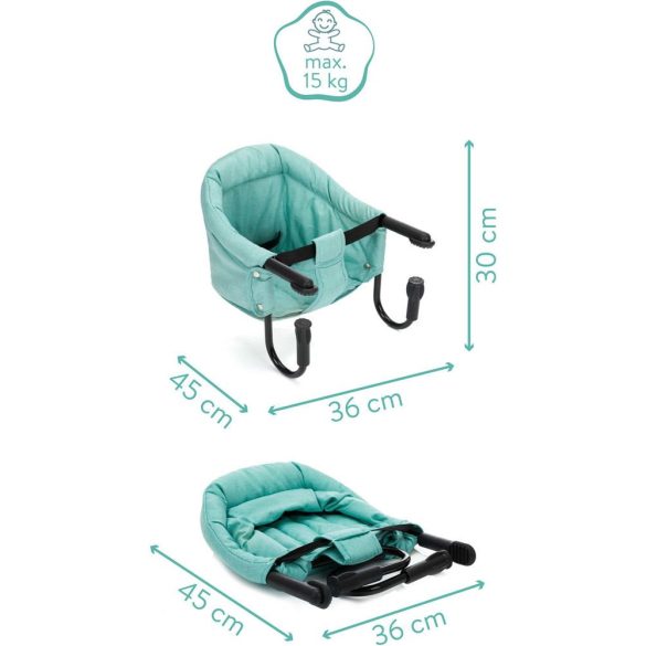 Fillikid Flexi asztali etetőszék  398-14 - -Menta melanzs