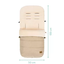 Fillikid bundazsák babakocsiba Lanin bézs 8415-00