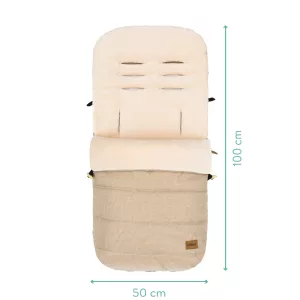 Fillikid bundazsák babakocsiba Lanin bézs 8415-00