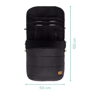 Fillikid bundazsák babakocsiba Lanin fekete 8415-06