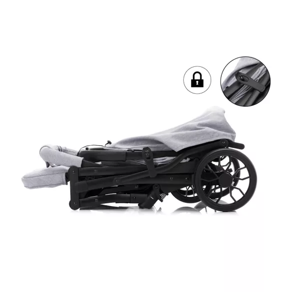 Fill sportbabakocsi - Styler Elite világosszürke melange S750-17