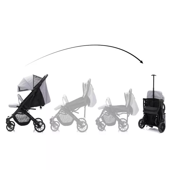 Fill sportbabakocsi - Styler Elite világosszürke melange S750-17