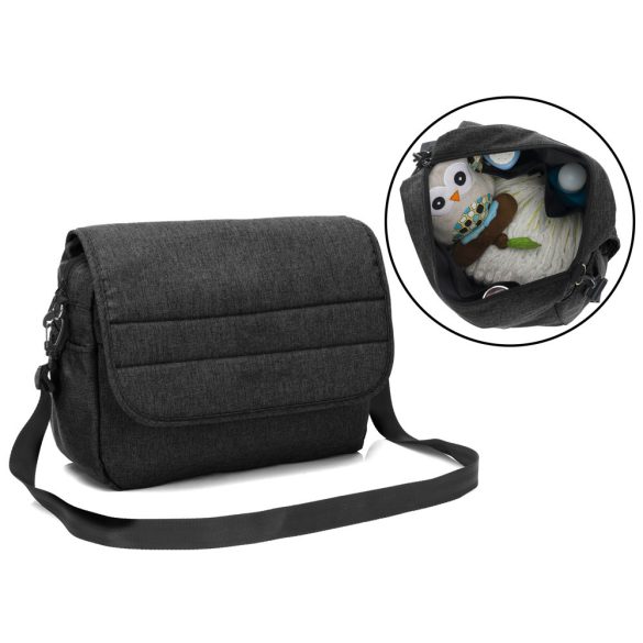 Fill multifunkciós babakocsi Jaguar sötétszürke melange 775-17