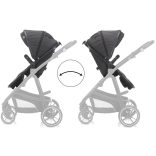 Fill multifunkciós babakocsi Jaguar sötétszürke melange 775-17