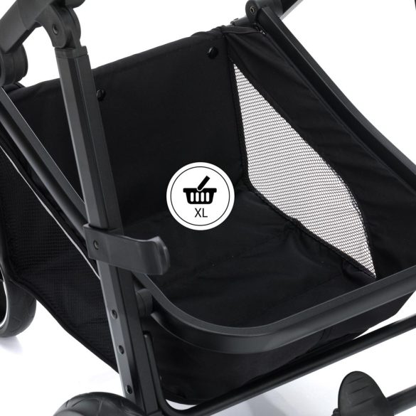 Fill multifunkciós babakocsi Jaguar sötétszürke melange 775-17