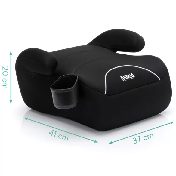 Fillikid ülésmagasító Beltfix I-Size 125-150cm fekete BFL307-06