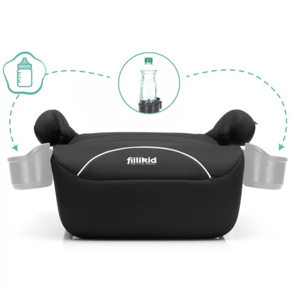 Fillikid ülésmagasító Beltfix I-Size 125-150cm fekete BFL307-06