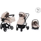 Fill multifunkciós babakocsi Jaguar beige melange 775-09