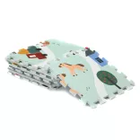 Fillikid szivacspuzzle szõnyeg Farm 93x93cm 9db 3307-01