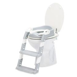   Fillikid lépcsõs wc szûkítõ Ben szürke/fehér BST023-07
