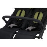 Fill Twin ikerbabakocsi fekete-zöld YD209T