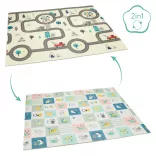 Fillikid játszószõnyeg szivacs Utca 180x200cm dobozban 2212-BOX01