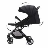 Fill sportbabakocsi Styler fekete AS700-06