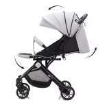 Fill sportbabakocsi Styler szürke AS700-07