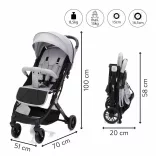 Fill sportbabakocsi Styler szürke AS700-07