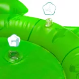 Fillikid játszószõnyeg interaktív Teknõs felfújható és vízzel tölthetõ zöld XG-G02