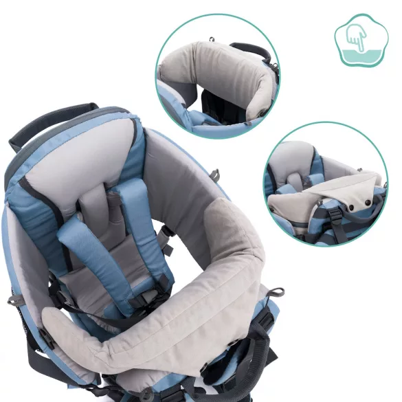 Fillikid háti hordozó - hátizsákkal frost kék 18005