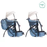 Fillikid háti hordozó - hátizsákkal frost kék 18005