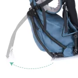 Fillikid háti hordozó - hátizsákkal frost kék 18005