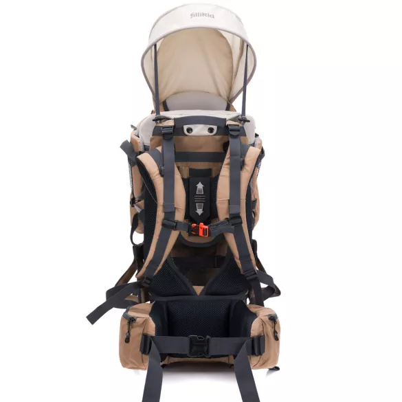 Fillikid háti hordozó - hátizsákkal dessert bézs 18006