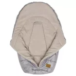 Fillikid bundazsák hordozóba Eco small  szürke 1219-37