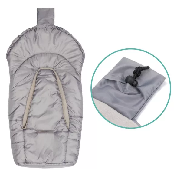 Fillikid bundazsák hordozóba Eco small  szürke 1219-37