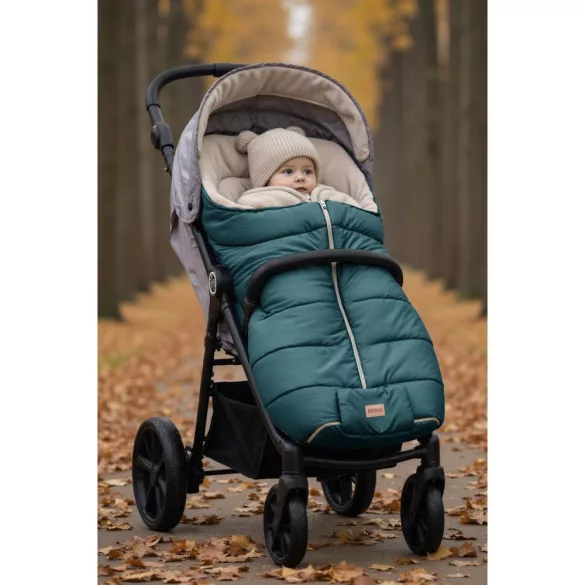 Fillikid bundazsák babakocsiba Eco big 1220-34 smaragd