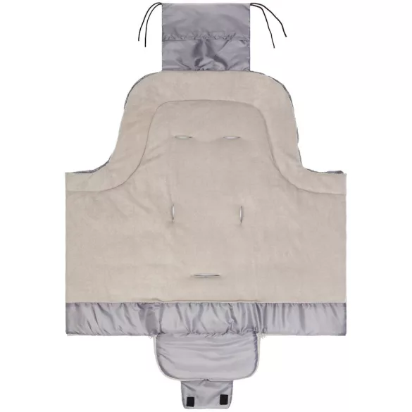 Fillikid bundazsák babakocsiba Eco big 1220-37 ezüst