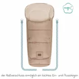 Fillikid bundazsák babakocsiba Peak Desert Taupe FM1610-19