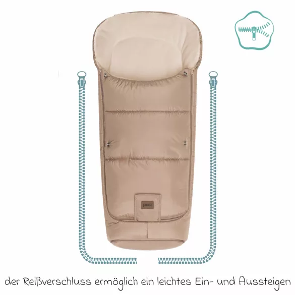 Fillikid bundazsák babakocsiba Peak Desert Taupe FM1610-19