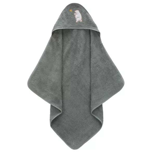 Fillikid kapucnis törölközõ 75x75 maci zöld 1032-54