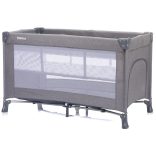 Fillikid utazóágy Milano 120x60cm szürke 4067-17