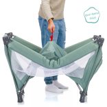 Fillikid utazóágy Valentina 120x60cm zöld 4066-04