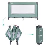 Fillikid utazóágy Valentina 120x60cm zöld 4066-04